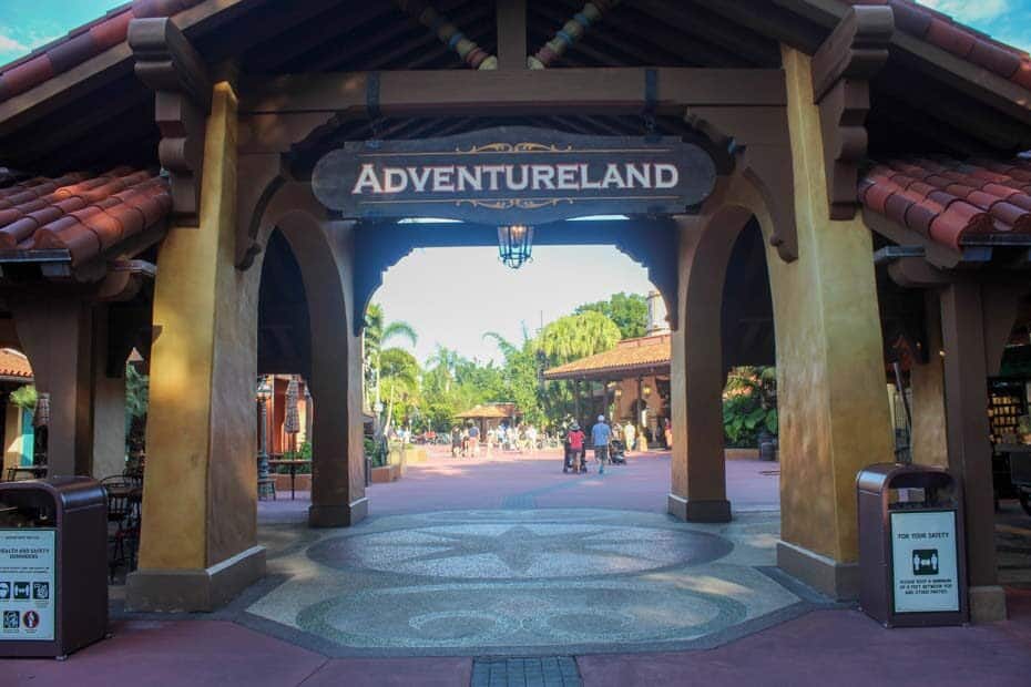 Adventureland at Magic Kingdom in Disney World