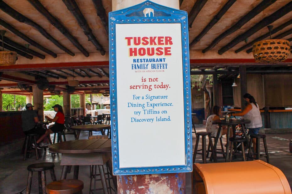 Character Dining location