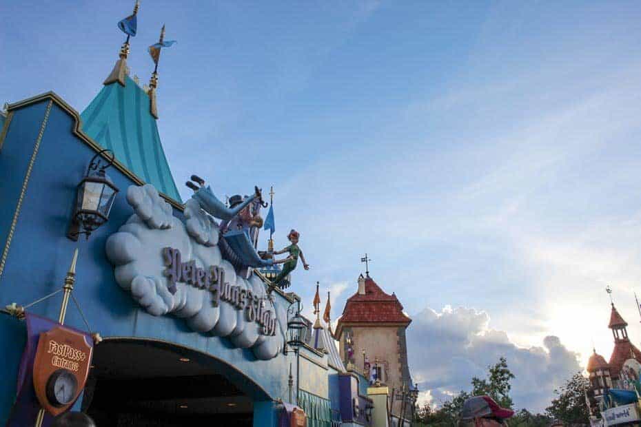 fantasyland rides disney world