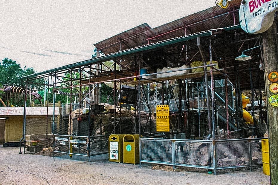 The Boneyard at Disney's Animal Kingdom 