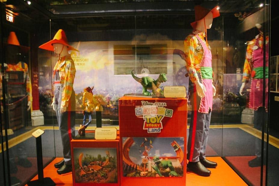 Toy Story Cast member Costumes from Shanghai Disneyland