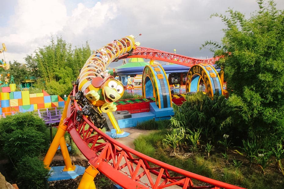 Slinky Dog Dash Review with Height Requirement | Resorts Gal