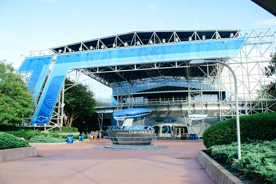 Test Track at Epcot Resorts Gal