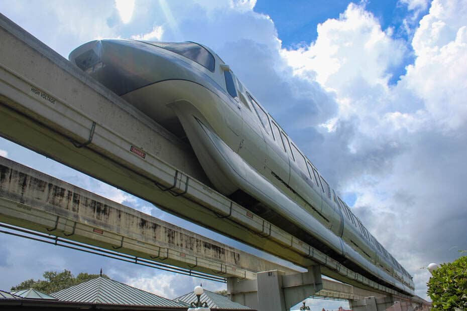 Monorail at Disney