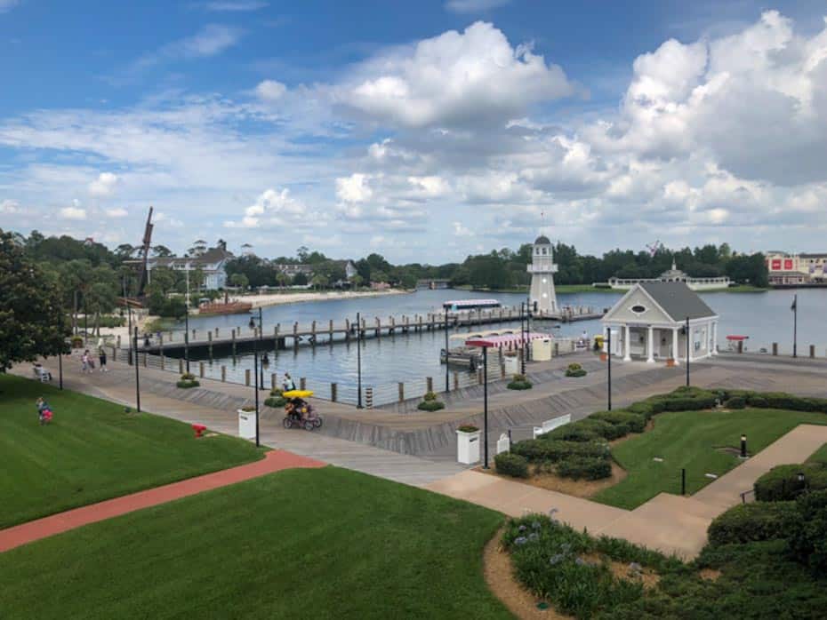 water view room at Disney's Yacht Club 