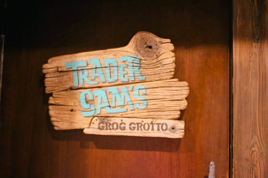 entrance to Trader Sam's Grog Grotto 