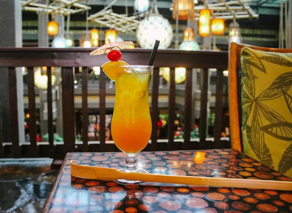 Backscratcher signature Polynesian Resort drink 