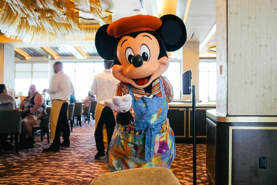 Topolino's Terrace Character Breakfast