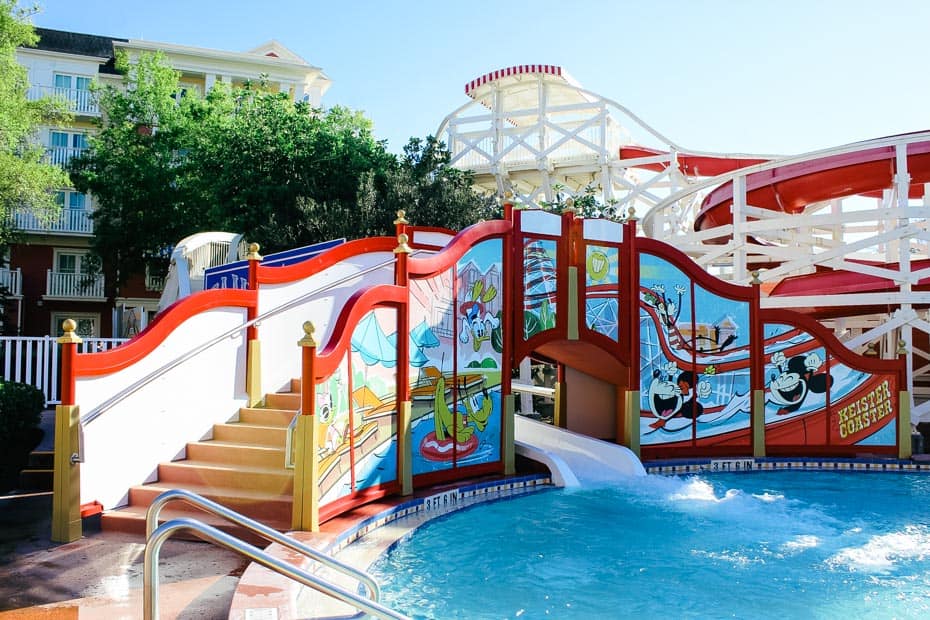 The Luna Park Pool at Disney’s Boardwalk Inn Resorts Gal