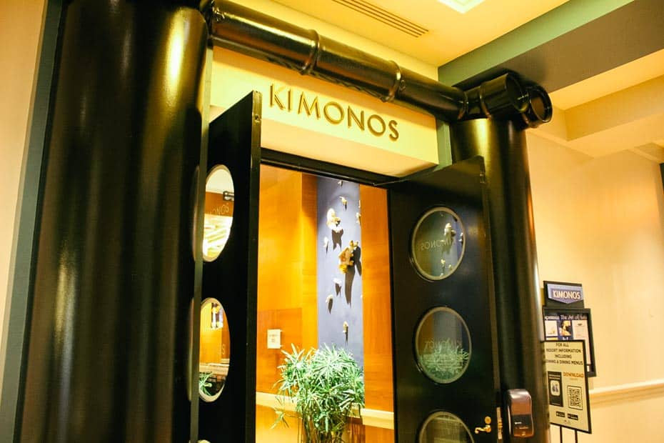 Kimonos at the Swan Hotel