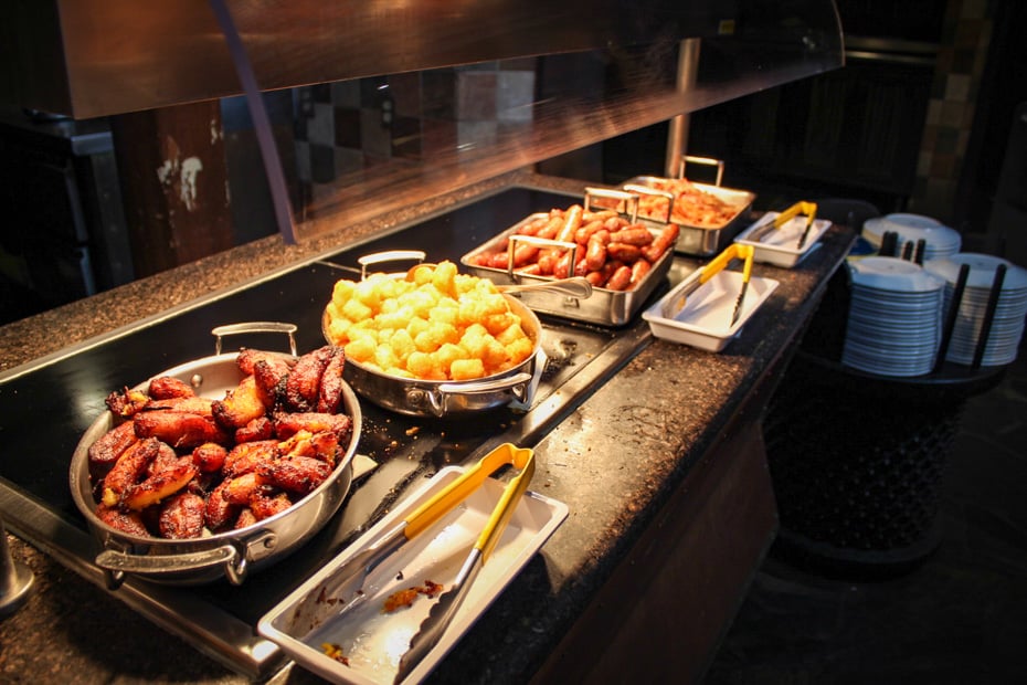Afritude tots and plantains