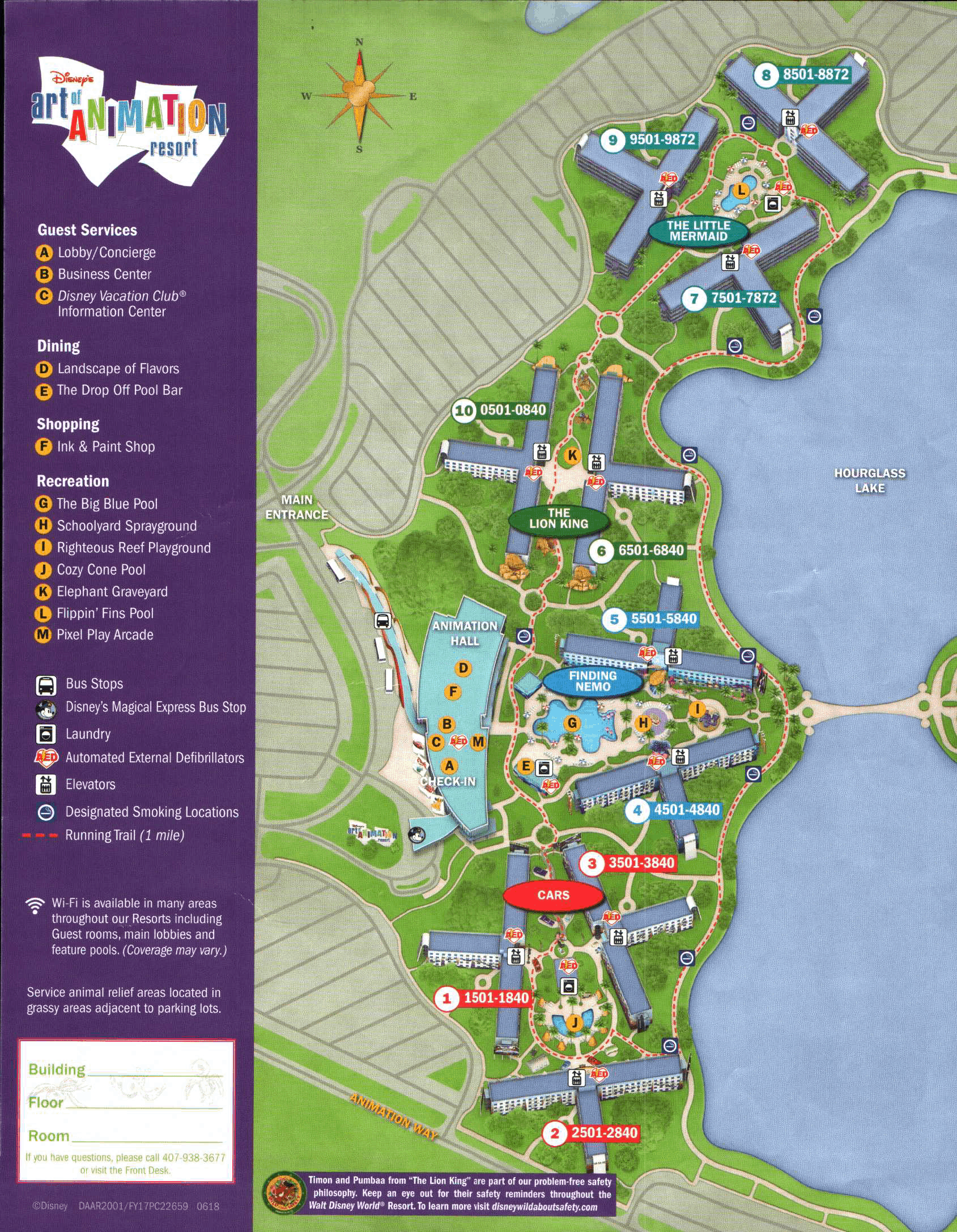 ArtofAnimationResortMap Art of Animation Resort Map