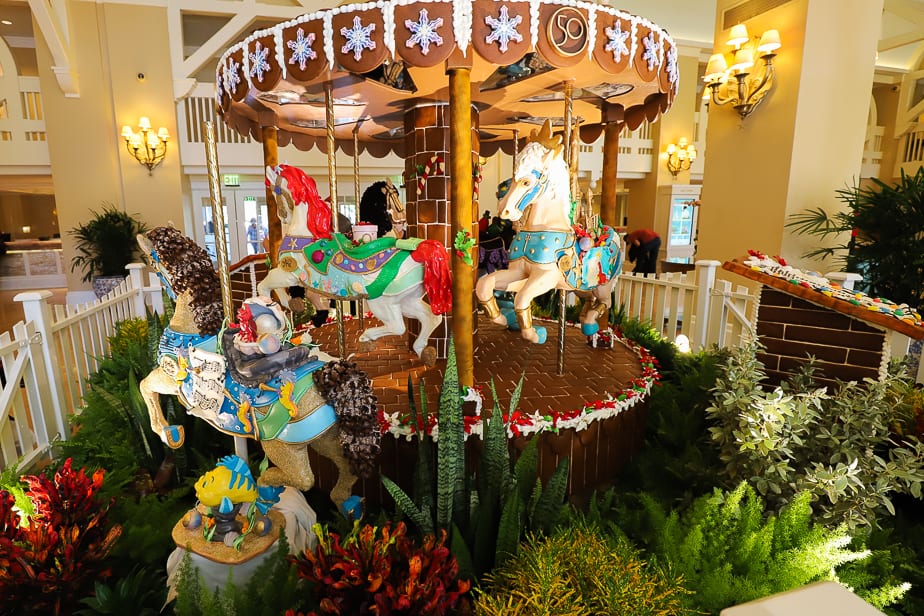 2021 Beach Club Gingerbread Carousel