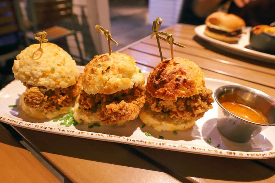 Thigh High Chicken Biscuits at Chef Art Smith's Homecomin'