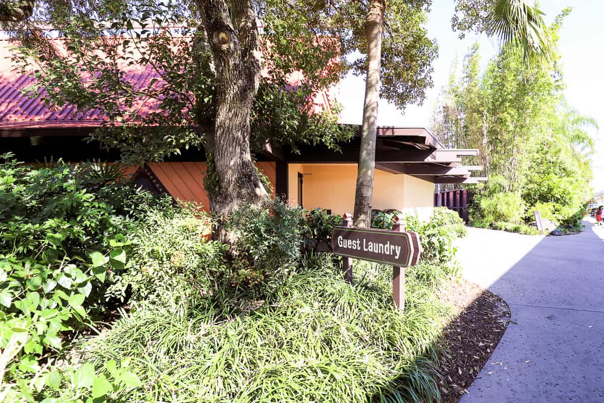 Laundry at Disney's Polynesian Resort