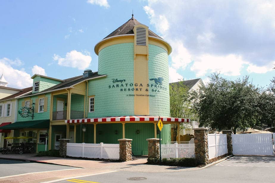 Disney Vacation Club Area at Saratoga Springs