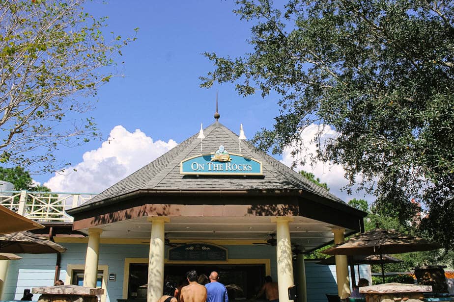 On the Rocks Pool Bar at Saratoga Springs 