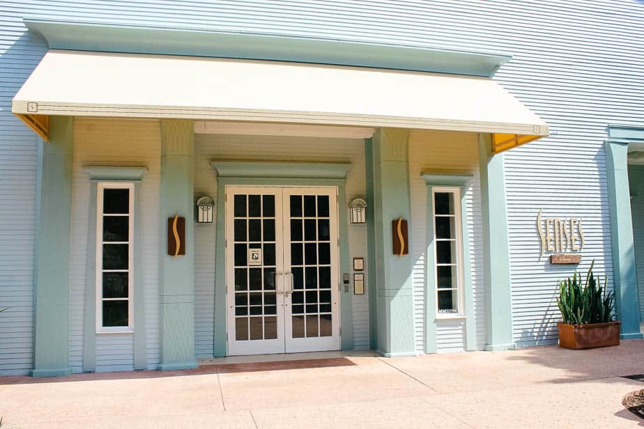 Entrance to Senses Spa