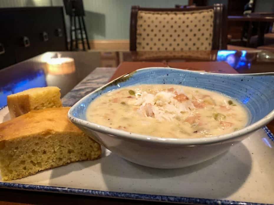 Seafood Chowder from Martha's Vineyard at the Beach Club 