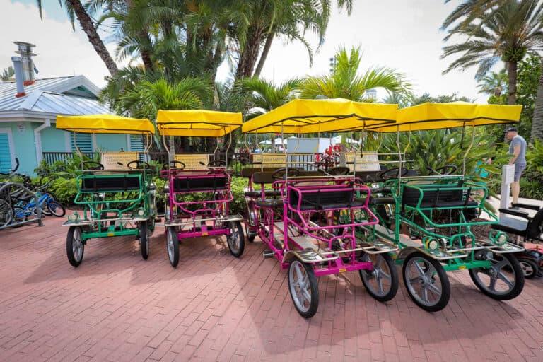 Bike Rentals at Old Key West (A Simple Yet Fun Way to Tour the Resort)