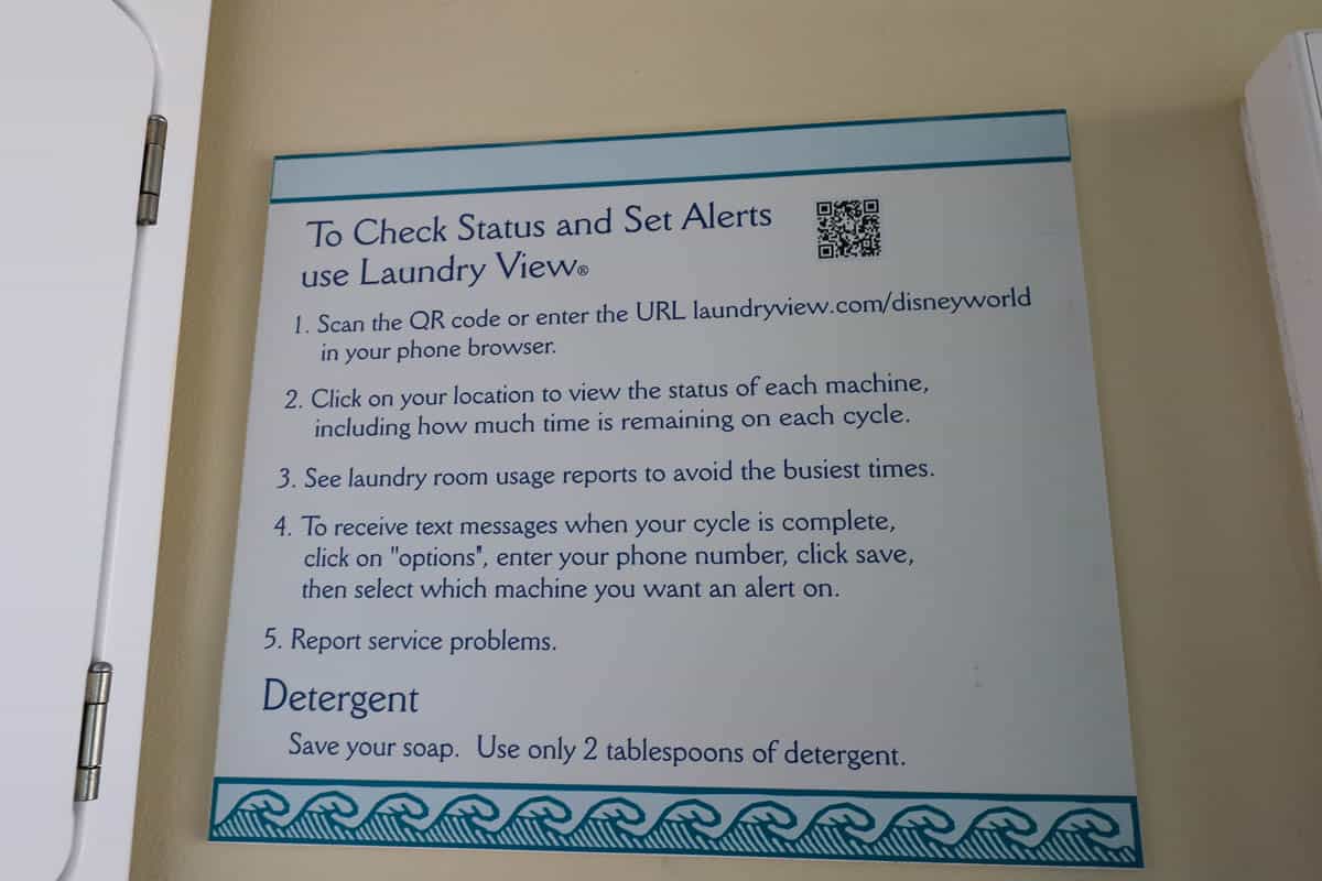 An Overview of the Laundry Rooms at Disney's Old Key West