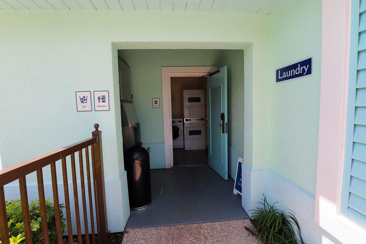 An Overview of the Laundry Rooms at Disney's Old Key West