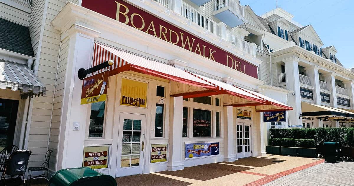 Disney’s Boardwalk Deli Review (Reasonable Counter Service Options
