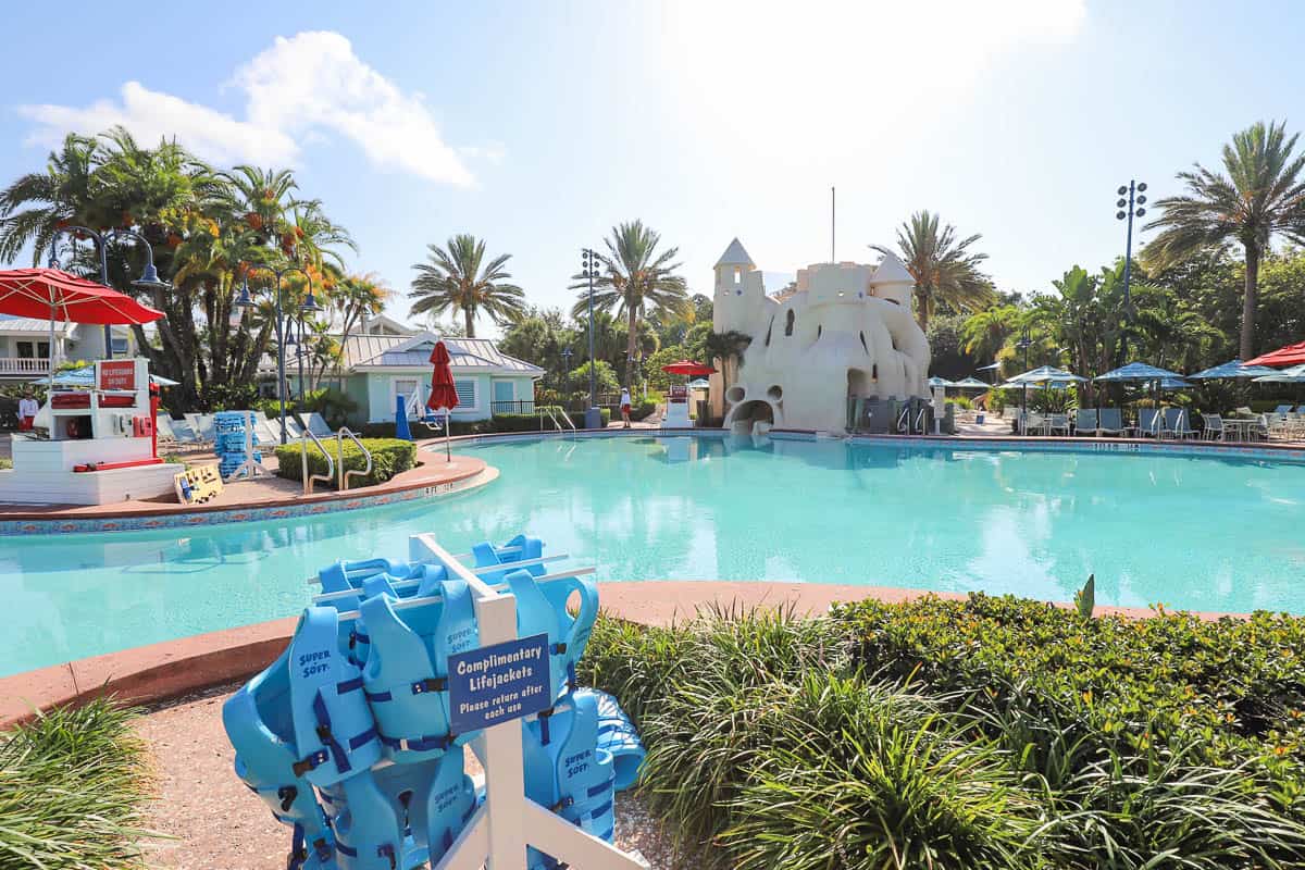 The Pools at Disney's Old Key West Resort