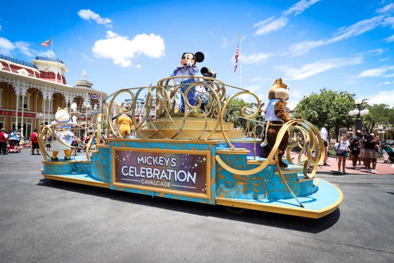 See Mickey’s Celebration Cavalcade During Disney World’s 50th Anniversary
