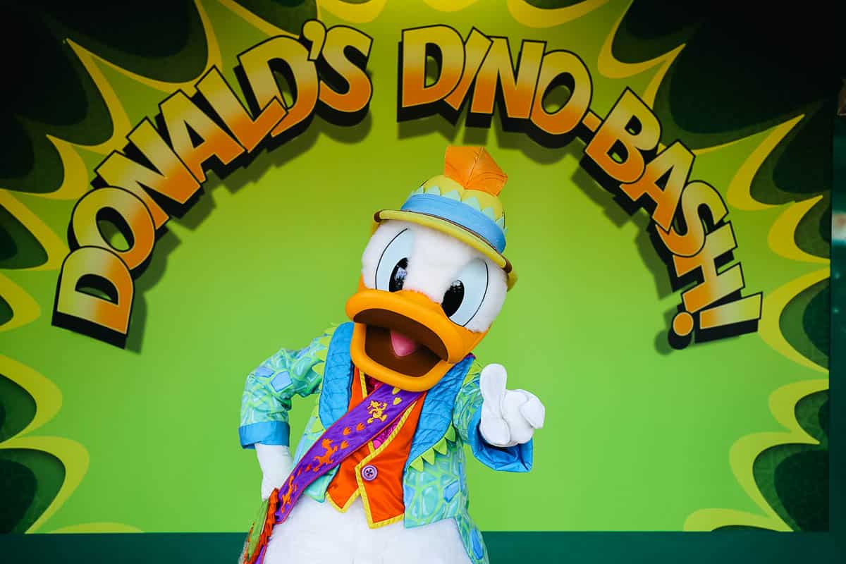 Donald poses with the #1 sign