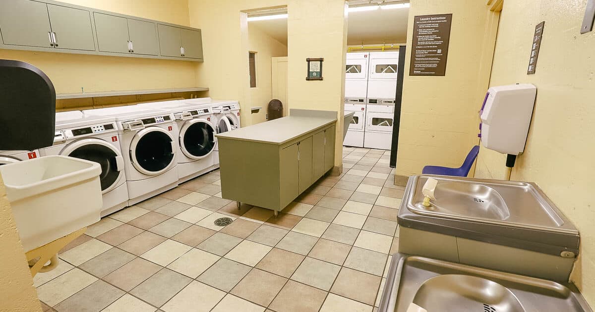 Laundry Facilities at Disney’s Fort Wilderness (All 14 of Them