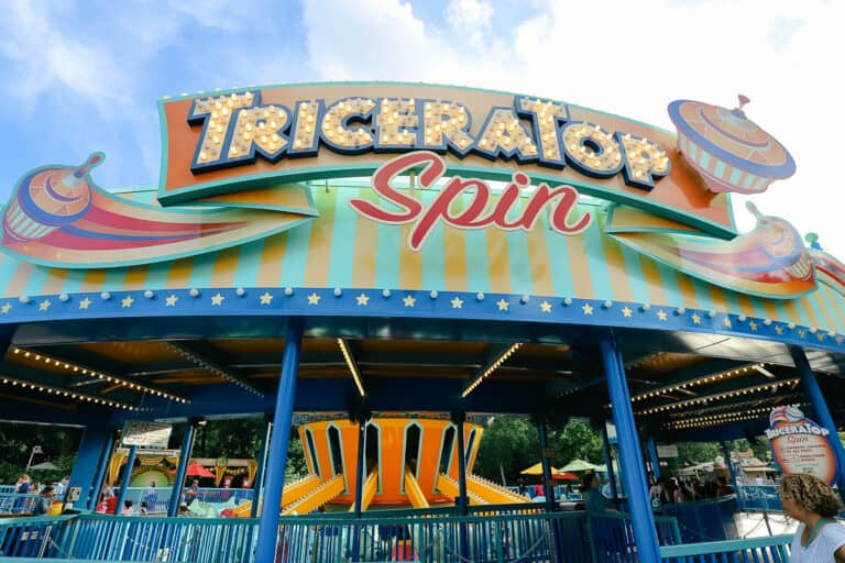 TriceraTop Spin at Disney's Animal Kingdom