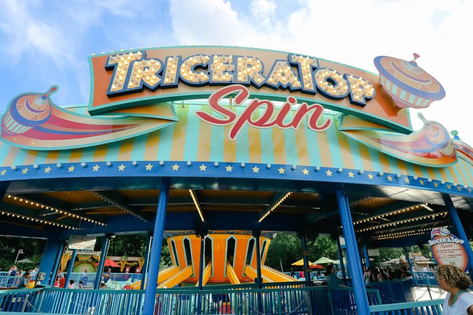 TriceraTop Spin at Disney's Animal Kingdom