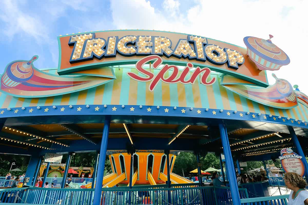 TriceraTop Spin at Disney’s Animal Kingdom Ride Guide