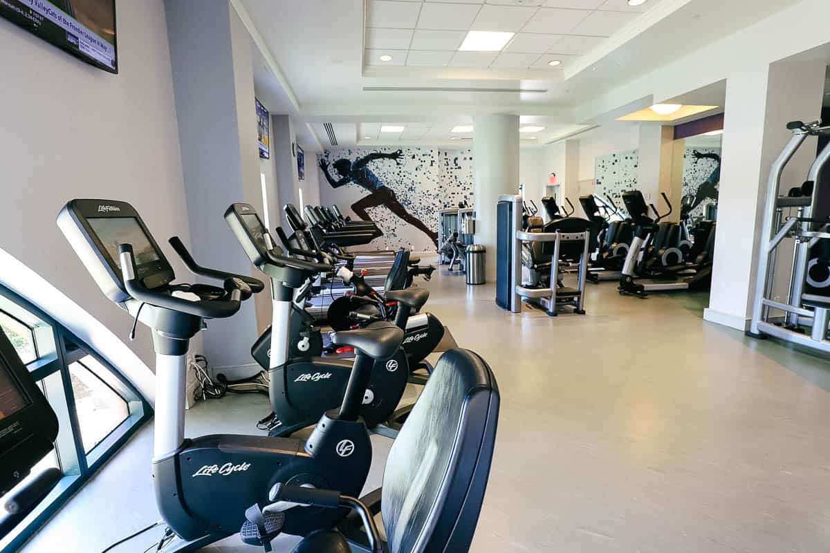 disney yacht club resort fitness center