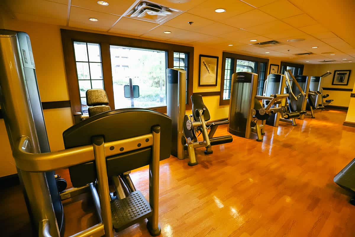 swan yacht club gym