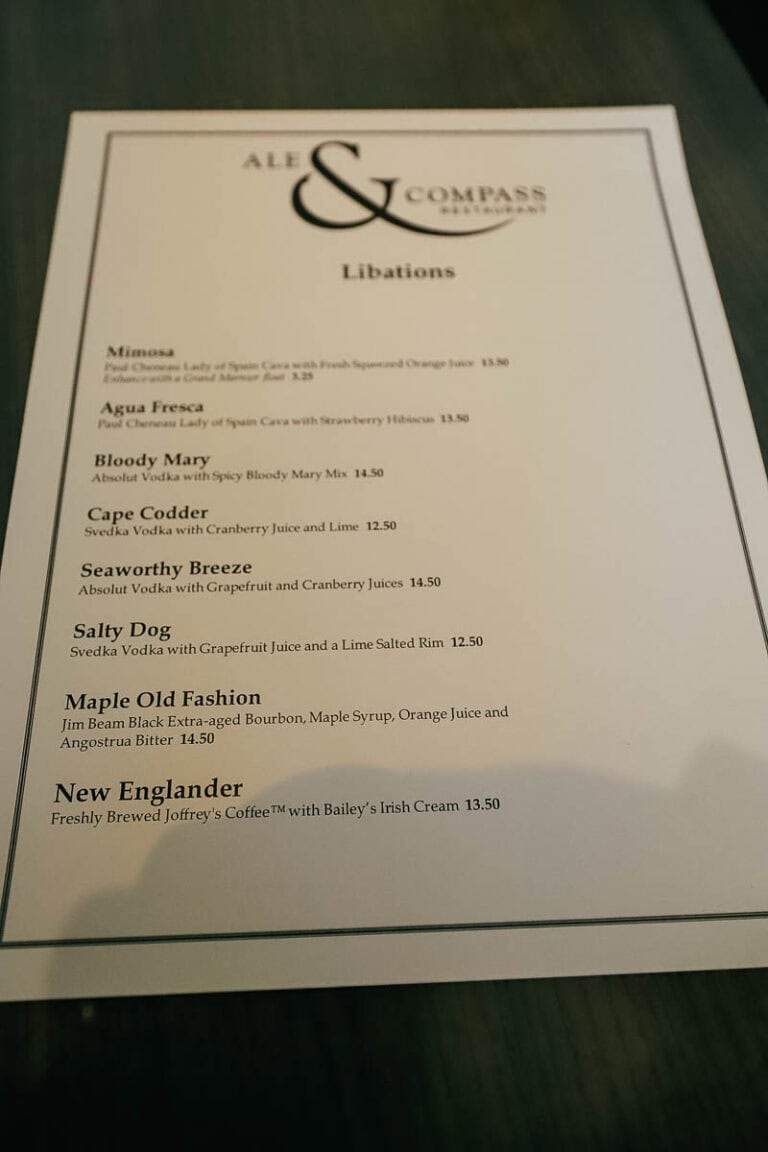 An Ale and Compass Breakfast Review