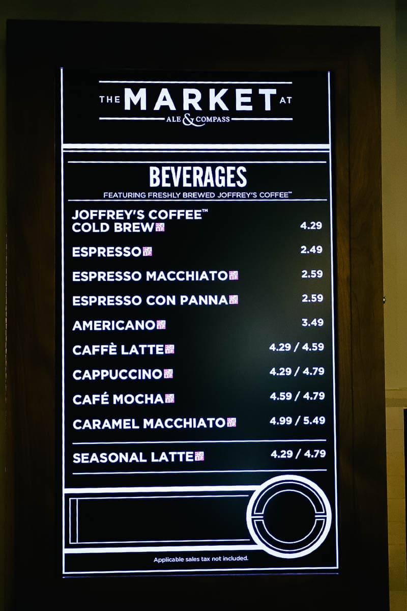 The Market at Ale and Compass (Counter Service at Disney's Yacht Club)