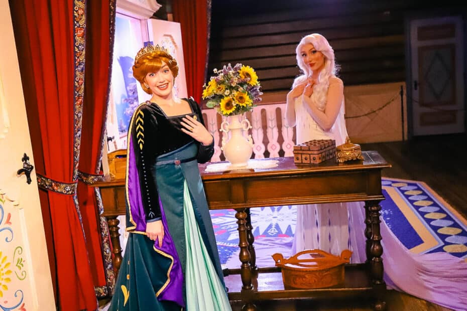 Where to meet Anna and Elsa at Walt Disney World
