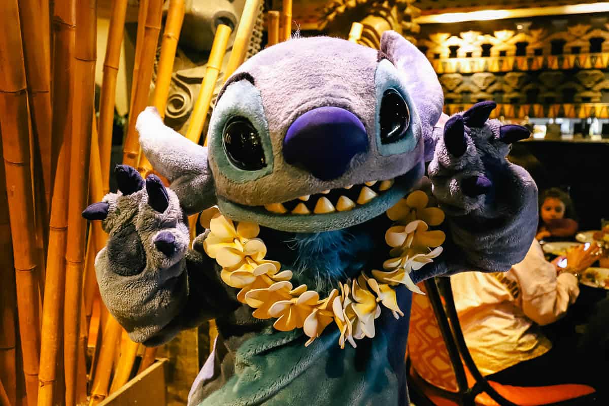 Stitch at 'Ohana 