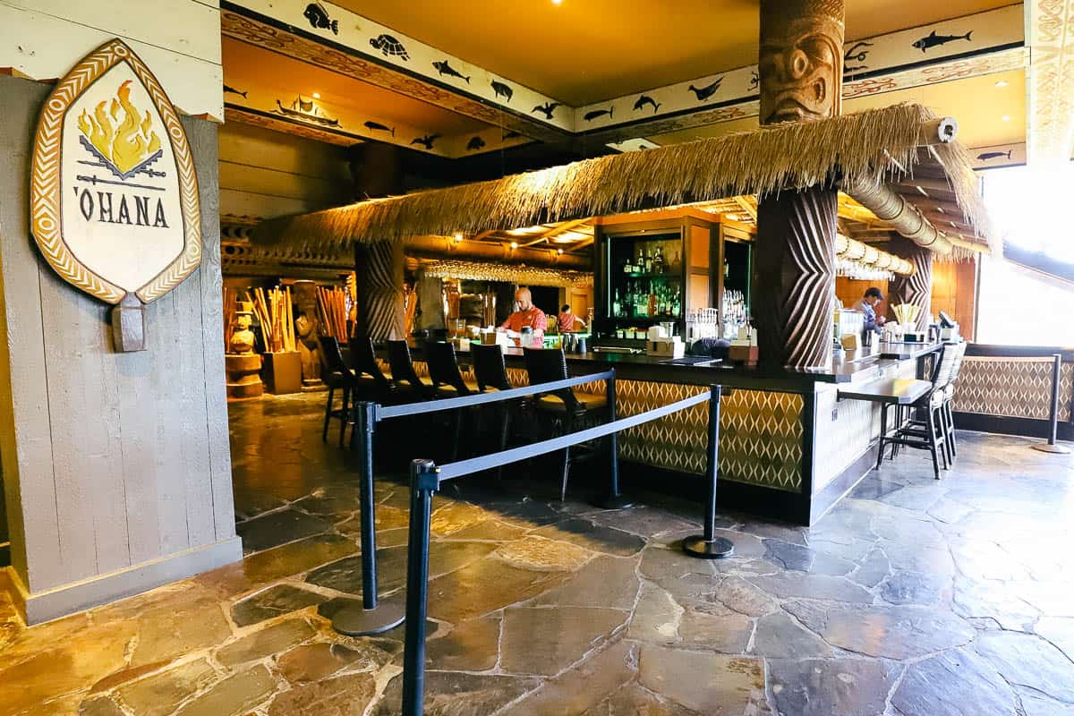 'Ohana sits next to Tambu Lounge. 