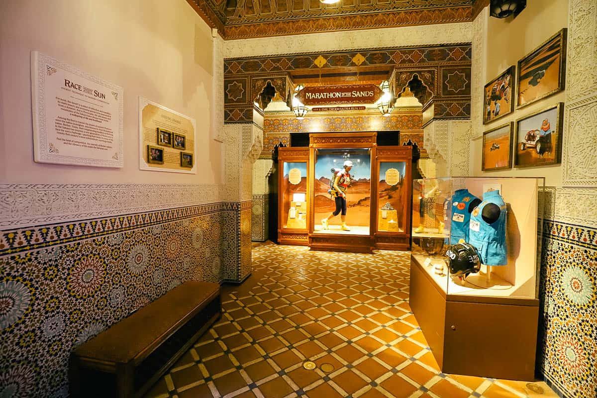 Gallery of Arts and History at Epcot (Race Against the Sun Exhibit