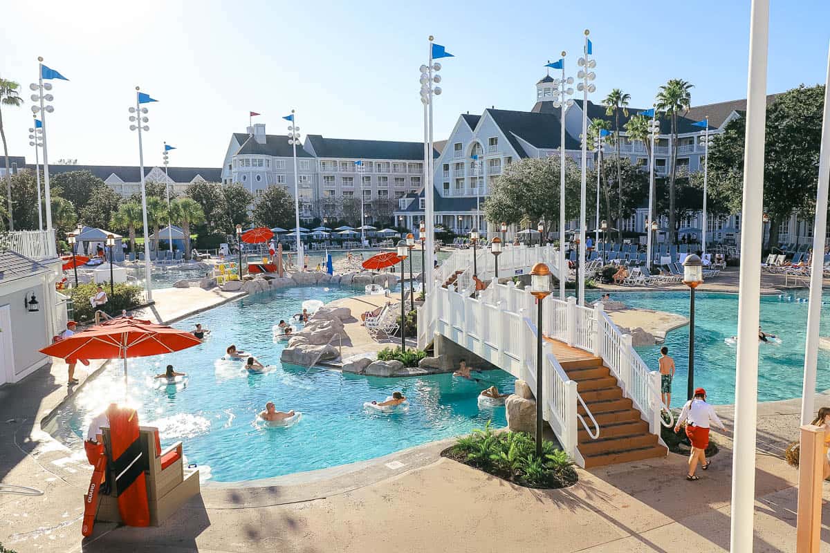 Pool at Disney's Yacht Club 