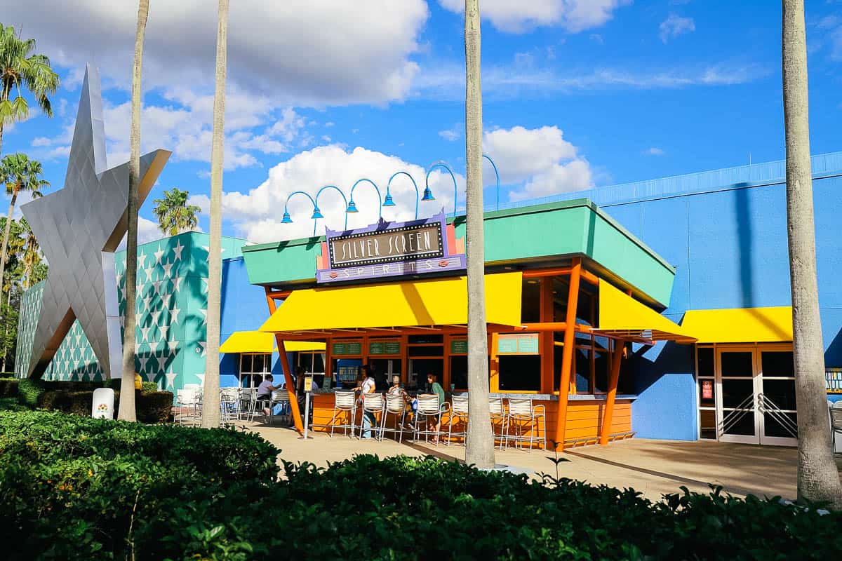 The Silver Screen Spirits Pool Bar at All Star Movies Resort 