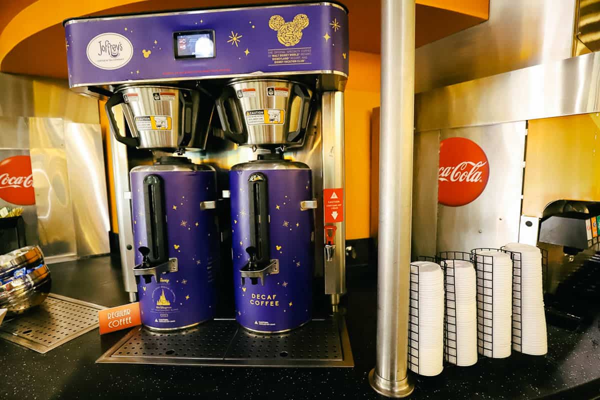 Joffrey's coffee dispensers 