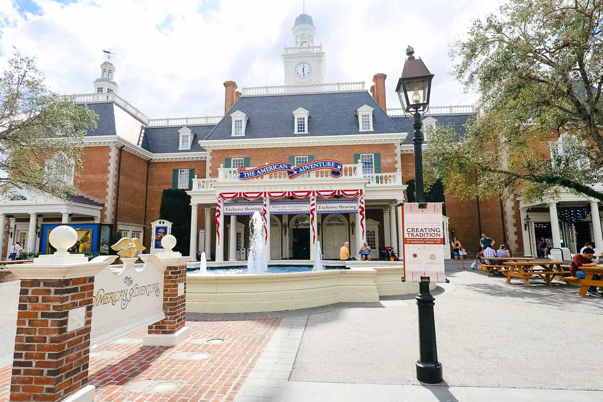 The American Pavilion at Epcot