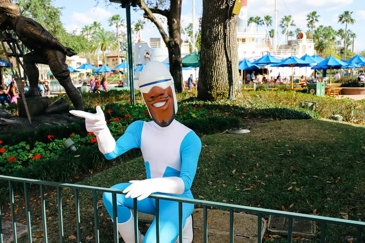 Frozone as a character sighting