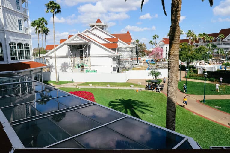 2023 Renovation and Refurbishment Progress at Disney’s Grand Floridian Resort