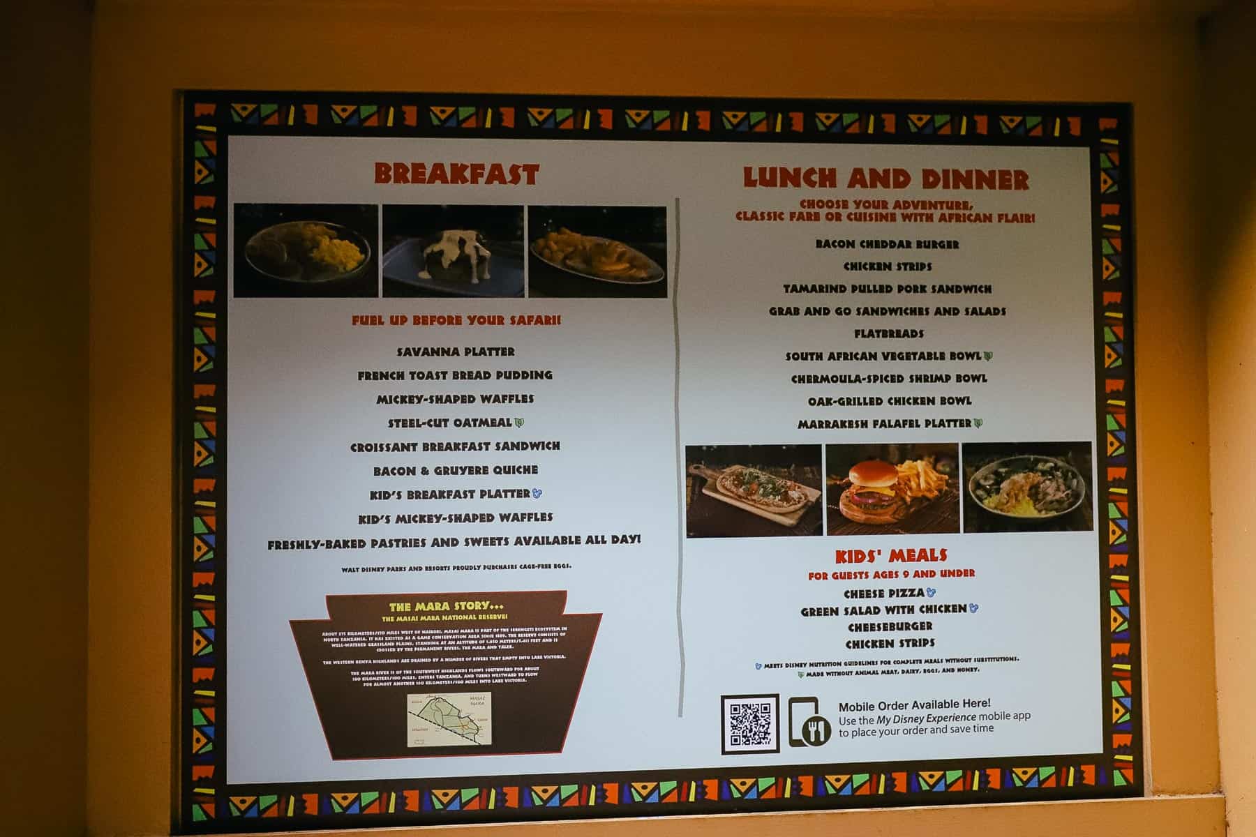 Disney's Animal Kingdom Lodge Restaurants Guide