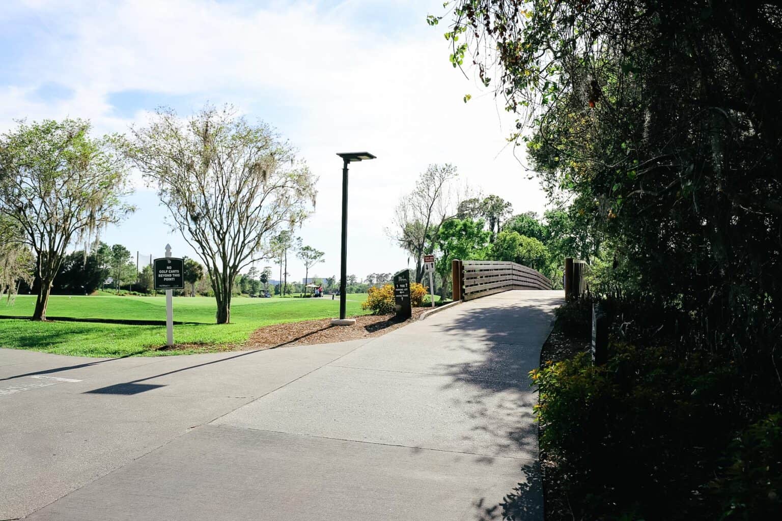 Renting a Bike at Disney's Saratoga Springs Resort and Spa (A Peaceful